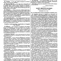 0773 - Page 105 - Mercr. méd. Sociétés savantes. Société de thérapeutique. Séance du 26 février 1890. Dangers de l'emploi immodéré du coton iodé. / Eruption hydrargyrique consécutive à l'emploi du calomel [Georges Baudouin]. / Société médico-psychologique. Séance du 24 février 1890. De la mélancolie et de ses diverses variétés (suite)