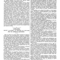 0779 - Page 111 - Mercr. méd. Clinique médicale. Des manifestations nasales et auriculaires de la grippe, par le Dr H. Nimier. / L'Influenza. Devant l'académie de médecine de New-York. Chez les enfants en particulier