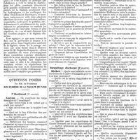 0792 - Page D - Mercr. méd. Suppl. thérap. Thérapeutique. La digitale. / Questions posées par MM. les Professeurs aux examens de la faculté de Paris. 3e Doctorat (1re partie). / Deuxième doctorat (2e partie)