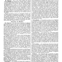 0798 - Page 126 - Mercr. méd. Sociétés savantes. Société de chirurgie. Séance du 12 mars 1890. Ostéome des cavaliers. / Opération de Mikulicz. / Pyonéphroses et cystites douloureuses