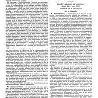 0811 - Page 139 - Mercr. méd. Sociétés savantes. Société de chirurgie. Séance du 19 mars 1890. Laryngectomie pour cancer. / Squirrhe atrophique de la langue. / Société médicale des hôpitaux. Séance du 21 mars 1890. De la Rubéole