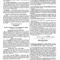0815 - Page 143 - Mercr. méd. Étranger. Angleterre. Société clinique de Londres. Séance du 14 mars 1890. Néphrectomie abdominale pour un sarcome de la capsule du rein gauche ou de la capsule surrénale. / Rupture de l'intestin grêle ; laparotomie. / Autriche. Société império-royale des médecins de Vienne. Séance du 14 mars 1890. Laparotomie après kélotomie. / Ablation de l'omoplate. / Tuberculose de la selérotique. / Correspondance [Dr Farge]. / Bibliographie. La tisichezza polmonare, studio clinico, patogenesi, sintomatologia e cura (Phthisie pulmonaire), par Er. De Renzi (1 vol. in-8°, Naples, G. Jovene, 1889)