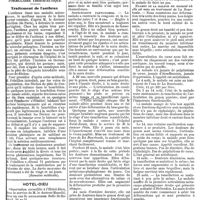 0817 - A - Mercr. méd. Suppl. thérap. Formulaire thérapeutique. Traitement de l'anthrax. / Hotel-Dieu