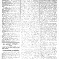 0818 - Page B - Mercr. méd. Suppl. thérap. Hotel-Dieu. / Une question d'internat. Complications de la coqueluche