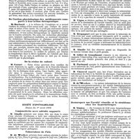 0840 - Page 164 - Mercr. méd. Sociétés savantes. Société de thérapeutique. Séance du 26 mars 1890. L'iodure de sodium et son mode d'emploi. / De l'action physiologique des médicaments comparée à leur action thérapeutique. / De la résine de cahori. / Société d'ophthalmologie. Séance du 1er avril 1890. Conjonctivite avec adénite suppurée. / Tuberculose de l'iris. / Remarques sur l'acuité visuelle et le strabisme chez les hypermétropes