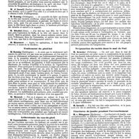 0851 - Page 171 - Mercr. méd. Dix-neuvième congrès de la société allemande de chirurgie. Tenu à Berlin du 9 au 12 avril 1890. Traitement des luxations congénitales de la hanche. / Traitement du pied-bot. / Arthrotomie du cou-de-pied. / Tuberculose des gaines tendineuses. / Trépanation du rachis dans le mal de Pott. / Fractures de jambe pendant l'accouchement. / Fractures