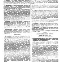 0881 - Page 201 - Mercr. méd. Sociétés savantes. Société de chirurgie. Séance du 23 avril 1890. Empyème avec résection de côtes. / Trépanation. / Société médicale des hôpitaux. Séance du 25 avril 1890. Large épithélioma ulcéré de la face, rapidement cicatrisé par la poudre d'aristol. - Action cicatrisante de cette substance
