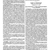 0884 - Page 204 - Mercr. méd. Sociétés savantes. Société de médecine publique et d'hygiène professionnelle. Séance du 23 avril 1890. Non-identité de la diphtérie des oiseaux et de la diphtérie humaine. / Hygiène professionnelle des porcelainiers. / Société de thérapeutique. Séance du 23 avril 1890. Hyperchlorhydrie à forme pseudo-gastralgique et son traitement