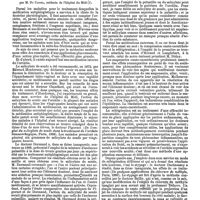 0921 - Page 233 - Mercr. méd. Clinique des maladies vénériennes. Les nouveaux traitements de l'orchite, par M. Du Castel, ..