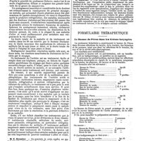 0922 - Page 234 - Mercr. méd. Clinique des maladies vénériennes. Les nouveaux traitements de l'orchite, par M. Du Castel, ... / Formulaire thérapeutique. Le Baume du Pérou dans les lésions laryngées