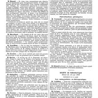 0926 - Page 238 - Mercr. méd. Sociétés savantes. Société de chirurgie. Séance du 14 mai 1890. De l'occlusion intestinale. / Etuve à stérilisation. / Tumeur du mésentère. / Pulvérisations phéniquées. / Société de thérapeutique. Séance du 14 mai 1890. Les antagonistes en thérapeutique
