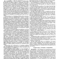 0951 - Page 259 - Mercr. méd. Sociétés savantes. Académie de médecine. Séance du 3 juin 1890. Élection. / Essai d'antisepsie médicale. / Compression cérébrale, trépanation