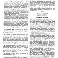 0952 - Page 260 - Mercr. méd. Sociétés savantes. Académie de médecine. Séance du 3 juin 1890. Compression cérébrale, trépanation. / Cure des tuberculeux à l'air et au repos. Comité secret. / Académie des sciences. Séance du 2 juin 1890. Sécrétions microbiennes. / Société de chirurgie. Séance du 28 mai 1890. Extirpation du rectum