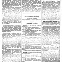 0976 - Page D - Mercr. méd. Suppl. thérap. Hotel-Dieu. Antécédents particuliers. / Examen des poumons. / Auscultations. / Questions posées par MM. les Professeurs. Aux examens de la faculté de Paris. 3e Doctorat (2e partie). / Librairie G. Masson 129, boulevard St-Germain, Paris. Récentes publications médicales. Les anesthésiques. Physiologie et applications chirurgicales, par A. Dastre, ..., 1 volume in-8°. / La glycogénie animale, par le Professeur J. Seegen (de Vienne). Traduciton par le Dr Hahn, ..., 1 vol. / Dyspepsie et catarrhe gastrique, par le Dr C. L. Coutaret, de Banne, (Loire), 1 fort volume in-8° 1,200 pages