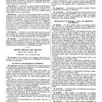 1026 - Page 326 - Mercr. méd. Sociétés savantes. Société de chirurgie. Séance du 2 juillet 1890. Ouverture des collections salpingo-ovariennes par la voie vaginale. / Société médicale des hôpitaux. Séance du 4 juillet 1890. Exostoses ostéogéniques multiples. / Bégaiement hystérique chez un dégénéré héréditaire
