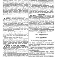 1032 - Page 332 - Mercr. méd. Étranger. Amérique. Association médicale américaine. Section de médecine. La fièvre typhoïde dans le sud de l'Amérique. / Section de chirurgie. Commotion de la moelle et du cerveau. / Hystérectomie supra-vaginale. / Résection du caecum pour carcinome. / Association chirurgicale américaine. Hernie lombaire. / Néphrorraphie. / Index bilbiographique. Thèses des Facultés. Paris. Sur des accidents peu connus du phimosis congénital par L.-E. Berger