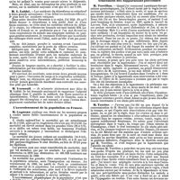 1036 - Page 336 - Mercr. méd. Sociétés savantes. Académie de médecine. Séance du 15 juillet 1890. Discussion sur le chloroforme. / L'accroissement de la population en France. / Société de chirurgie. Séance du 9 juillet 1890. Traitement des suppurations pelviennes