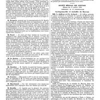 1037 - Page 337 - Mercr. méd. Sociétés savantes. Société de chirurgie. Séance du 9 juillet 1890. Traitement des suppurations pelviennes. / Présentation de malades. / Société médicale des hôpitaux. Séance du 11 juillet 1890. Syringomyélie et maladie de Morvan