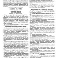 1052 - Page 348 - Mercr. méd. Revue des journaux. Elimination des baumes par les urines (Report on the excretion of balsams in the urine), par R. Stockmann. / Sociétés savantes. Académie de médecine. Séance du 22 juillet 1890. Traitement chirurgical des abcès du foie. / Ladrerie bovine et taenia. / Accroissement de la population en France. / Usage du cannabis indica dans le traitement des dyspepsies. / Comité secret