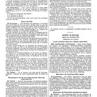 1068 - Page 364 - Mercr. méd. Sociétés savantes. Société médicale des hôpitaux. Séance du 25 juillet 1890. Traitement de la fièvre typhoïde. / Abcès du foie. / Remarques sur la sécrétion lactée chez les nouveau-nés. / Société de biologie. Séance du 26 juillet 1890. Azote urinaire dans la colique saturnine. / Microbes de l'ostéomyélite aiguë. / Itinéraire de l'invasion pneumococcique