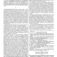 1075 - Page 371 - Mercr. méd. Clinique chirurgicale. Hôtel-Dieu de Marseille. - M. Villeneuve ... De l'hydrocèle en bissac. Observation recueillie par le Dr. Melchior Robert, ... / Neuropathologie. Note sur l'état du nerf collatéral externe du gros orteil chez le vieillard, par Albert Gombault, ... (Communication faite le 25 juillet à la Société anatomique de Paris)