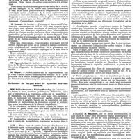 1098 - Page 394 - Mercr. méd. Congrès médical international. Tenu à Berlin du 4 au 9 août 1890. Contribution à l'étude de l'hématomyélie et de la syringomyélie. / Relations du larynx avec le système nerveux moteur. / Folie intermittente