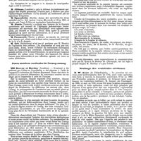 1125 - Page 417 - Mercr. méd. Thérapeutique chirurgicale. Sur la chirurgie du système nerveux central. Rapport lu au Congrès international des sciences médicales par Victor Horsley, de Londres. / Zones motrices corticales de l'orang-outang. / Drainage des ventricules cérébraux