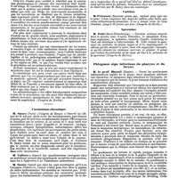 1130 - Page 422 - Mercr. méd. Thérapeutique chirurgicale. La strychnine comme antispasmodique. / Cocaïnisme chronique. / Caféine. / Spermine. / Phlegmon aigu infectieux du pharynx et du larynx