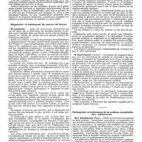 1131 - Page 423 - Mercr. méd. Thérapeutique chirurgicale. Phlegmon aigu infectieux du pharynx et du larynx. / Diagnostic et traitement du cancer du larynx. / Pathogénie et traitement de la scoliose essentielle des adolescents