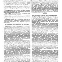 1145 - Page 437 - Mercr. méd. Les congrès d'août 1890. Mesures à prendre contre la diphthérie. / Le traitement de la diphthérie en Amérique. / La diphthérie en Danemark. / Les déviations et crêtes de la cloison du nez