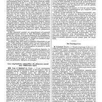 1146 - Page 438 - Mercr. méd. Les congrès d'août 1890. Les déviations et crêtes de la cloison du nez. / Les végétations adénoïdes du pharynx nasal aux différents âges. / De l'antipyrèse