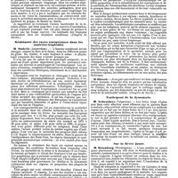 1161 - Page 453 - Mercr. méd. Les congrès d'août 1890. Rapports entre la maladie et les conditions météorologiques. / Résistance des races européennes dans les contrées tropicales. / Acclimatement dans les régions tropicales. / Traitement de la dysenterie. / Sur la fièvre jaune. / Mesures contre l'alcoolisme