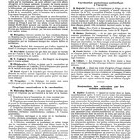 1174 - Page 466 - Mercr. méd. Les congrès d'août 1890. Vaccination. / Eruptions consécutives à la vaccination. / Vaccination pastorienne antirabique à Varsovie. / Destruction des microbes par les cellules amiboïdes
