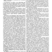 1177 - Page 469 - Mercr. méd. Pathologie générale. Tuberculoses locales et tuberculose générale, Rapport lu au Congrès international par le professeur Ponfick (de Breslau)