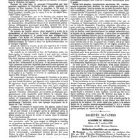 1208 - Page 500 - Mercr. méd. Thérapeutique chirurgicale. Extirpation de la vésicule biliaire distendue par un calcul engagé dans le col. / Sociétés savantes. Académie de médecine. Séance du 7 octobre 1890. Méthylacétanilide ou exalgine