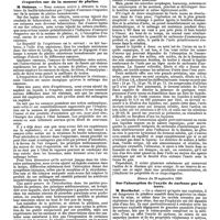 1222 - Page 514 - Mercr. méd. Sociétés savantes. Académie des sciences. Séance du 6 octobre 1890. Destruction du virus tuberculeux, par les essences évaporées sur de la mousse de platine. Sur une nouvelle méthode de dosage de l'urée. Séance du 29 septembre 1890. Sur l'absorption de l'oxyde de carbone par la terre