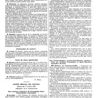 1235 - Page 527 - Mercr. méd. Sociétés savantes. Société de chirurgie. Séance du 15 octobre 1890. Appendicite et pérityphlite. / Extirpation de varices. / Carie du sinus sphénoïdal. [A. Broca]. / Société médicale des hôpitaux. Séance du 17 octobre 1890. Des varices veineuses de l'oesophage dans l'alcoolisme chronique. / Des hémorrhagies gastro-intestinales profuses dans la cirrhose hépatique et dans diverses maladies du foie