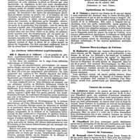 1246 - Page 538 - Mercr. méd. Sociétés savantes. Société de biologie. Séance du 18 octobre 1890. Propriétés bactéricides du sérum. / La cirrhose tuberculeuse expérimentale. / Société anatomique de Paris. Séance du 24 octobre 1890. Epithélioma de l'ovaire. / Tumeur fibro-kystique de l'utérus. / Cancer de rectum. / Cancer de l'estomac. / Brûlure des voies aériennes