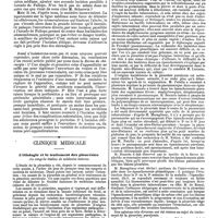 1261 - Page 547 - Mercr. méd. Thérapeutique chirurgicale. Traitement des appendicites, par le Dr Paul Reclus, ... / Clinique médicale. L'étiologie et le traitement des pleurésies. Au congrès italien de médecine interne