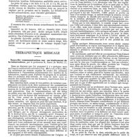 1289 - Page 575 - Mercr. méd. Thérapeutique médico-chirurgicale. Sur un cas de myxoedème amélioré par la greffe thyroïdienne, Communication à la Société médicale des hôpitaux par M.-P. Merklen, ..., et M. Ch. Walther, ... / Thérapeutique médicale. Nouvelle communication sur un traitement de la tuberculose, par le professeur R. Koch (de Berlin)