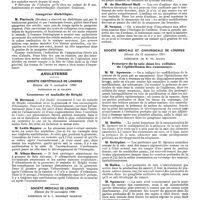 1300 - Page 586 - Mercr. méd. Étranger. Allemagne. Congrès des naturalistes allemands. Section de chirurgie. Pièces de chirurgie abdominale. / Gangrène diabétique. / Angleterre. Société obstétricale de Londres. Séance du 5 novembre 1890. Grossesse et maladie de Bright. / Société médicale de Londres. Séance du 10 novembre 1890. Relations de l'asthme avec d'autres maladies. / Société médicale et chirurgicale de Londres. Séance du 11 novembre 1890. Présence de la suie dans les cellules de l'épithélioma des ramoneurs
