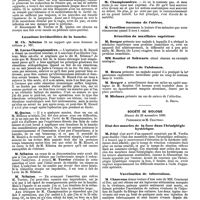 1305 - Page 591 - Mercr. méd. Sociétés savantes. Société de chirurgie. Séance du 19 novembre 1890. Hystérectomie abdominale pour myomes. / Luxations irréductibles de la hanche. / Sarcome de l'utérus. / Résection du maxillaire supérieur. / Plaies de l'abdomen. [A. Broca]. / Société de biologie. Séance du 22 novembre 1890. Etat des muscles de la face dans l'hémiplégie hystérique. / Vaccination de tuberculose