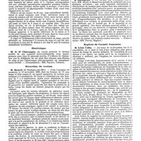 1316 - Page 602 - Mercr. méd. Sociétés savantes. Académie de médecine. Séance du 2 décembre 1890. Entéro-anastomose pour anus contre nature. / Toxémie cataméniale héréditaire. / Obstétrique. / Résection du rectum. / Cocaïnisme. / Hygiène de l'armée française. / Vaccinations