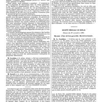 1322 - Page 608 - Mercr. méd. Étranger. Allemagne. Société des médecins de la charité de Berlin. Séance du 27 novembre 1890. Examen anatomique de tissus provenant de lésions tuberculeuses traitées par la méthode de Koch. / Société médicale de Berlin. Séance du 19 novembre 1890. Myome d'un utérus gravide. Hystérectomie