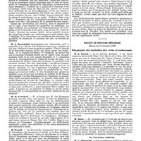 1323 - Page 609 - Mercr. méd. Étranger. Allemagne. Société médicale de Berlin. Séance du 19 novembre 1890. Diverticules de l'oesophage. Société de médecine Berlinoise. Séance du 12 novembre 1890. Diagnostic des maladies des reins et endoscopie. De l'eczéma sudoral