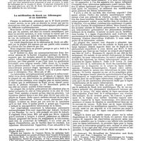 1331 - Page 617 - Mercr. méd. Thérapeutique médico-chirurgicale. Conférence du professeur cornil. / La médication de Koch en Allemagne et en Autriche