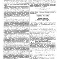 1333 - Page 619 - Mercr. méd. Thérapeutique médico-chirurgicale. La médication de Koch en Allemagne et en Autriche. / Le remède secret de Koch au comité d'hygiène. / Sociétés savantes. Académie de médecine. Séance du 9 décembre 1890. Plomb dans l'eau de Seltz artificielle. / Myopie chez les grands fauves. / Dépopulation de la France