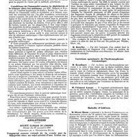 1336 - Page 622 - Mercr. méd. Étranger. Allemagne. Conditions de l'immunité dans la diphthérie, par M. C. Fraenkel. / Conditions de l'immunité contre la diphthérie et le tétanos chez les animaux, par MM. Behring et Kitasato. / Angleterre. Société clinique de Londres. Séance du 28 novembre 1890. Fragment osseux extrait de la vessie par la lithotritie chez un sujet atteint d'une lésion rachidienne. / Guérison spontanée de l'hydronéphrose traumatique. / Maladie d'Addison