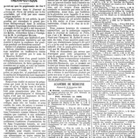 1337 - A - Mercr. méd. Suppl. Thérap. Thérapeutique. Qu'est-ce que le peptonate de fer. / Académie de médecine. Séance du 16 décembre 1890. Prix décernés en 1890