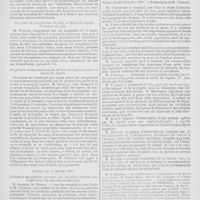 0025 - Page 23 - Sociétés savantes. Académie des sciences. Séance du 28 décembre 1896 / Séance du 4 janvier 1897 / Société de biologie. Séance du 28 décembre 1896